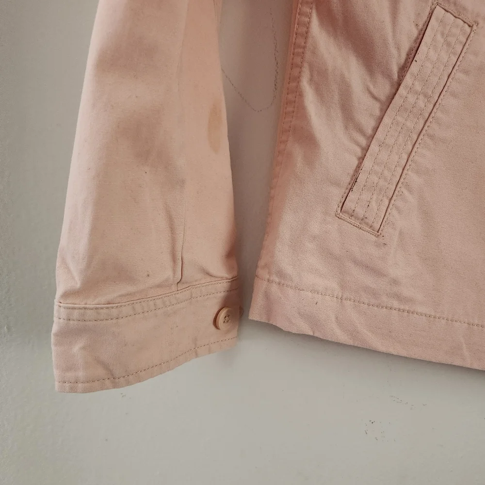 Gap Kids Long Sleeve Button-Down 100% Cotton Jacket
